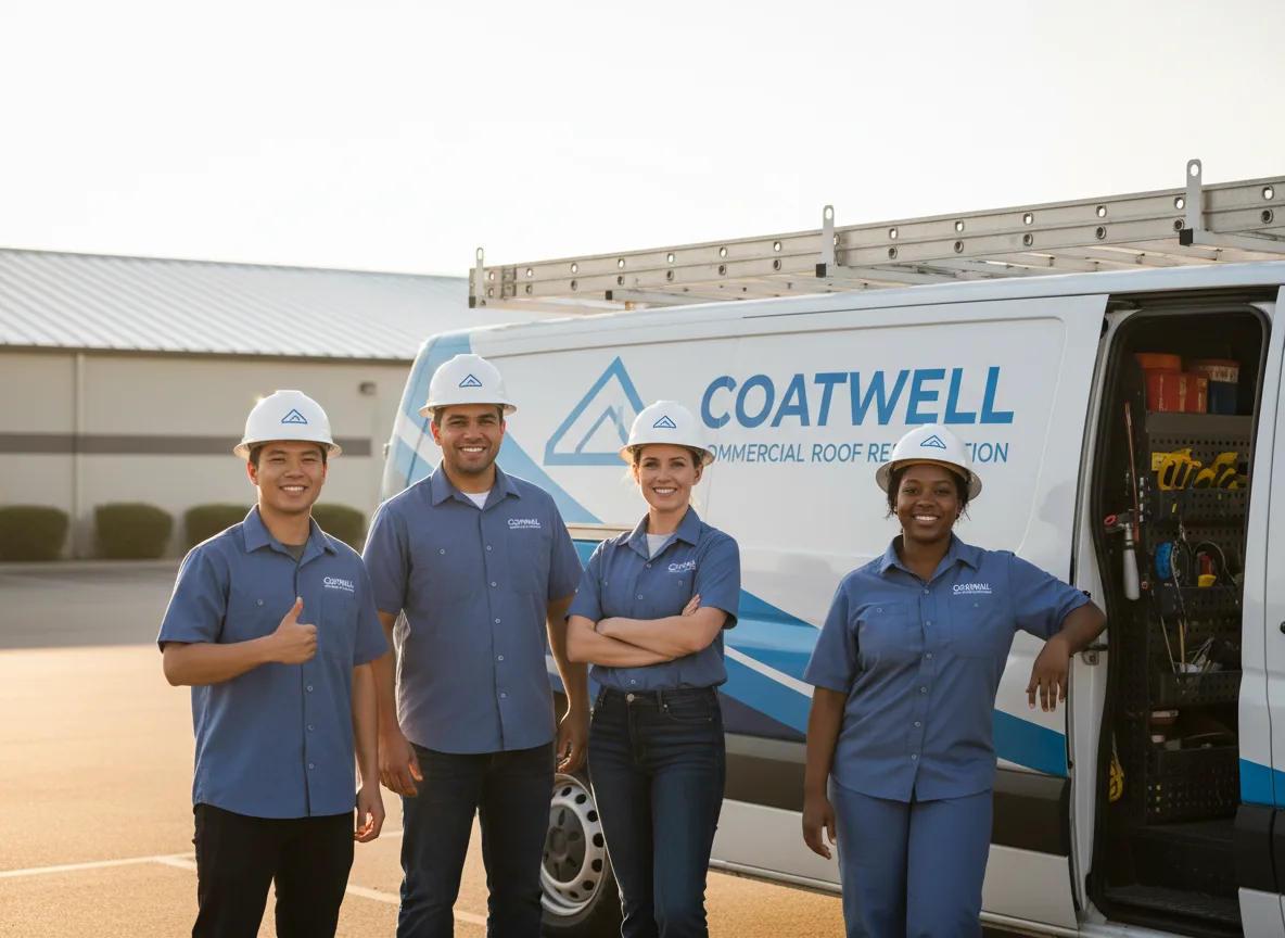 Commercial roof coating company in Midway, PA